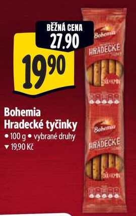 Bohemia Hradecké tyčinky, 100 g