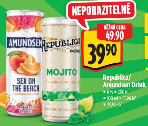 Republica/Amundsen Drink, 250 ml