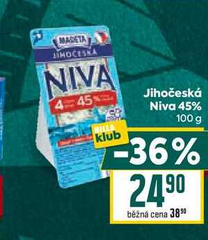 Jihočeská Niva 45% 100g