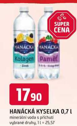 HANÁCKÁ KYSELKA 0,7 L 