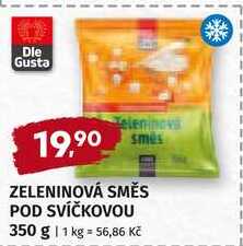 Dle Gusta ZELENINOVÁ SMĚS POD SVÍČKOVOU 350 g  