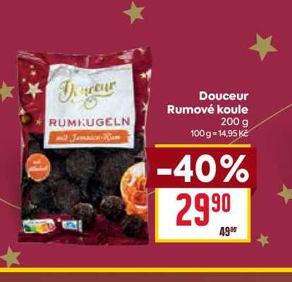 Douceur Rumové koule 200 g 