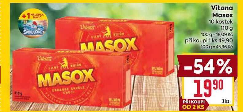 Vitana Masox 10 kostek 110 g 