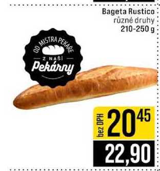 Bageta Rustico 210 - 250 g 