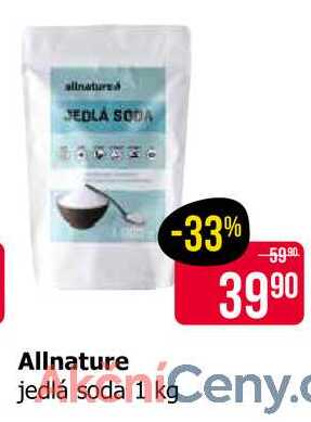 Allnature jedlá soda 1 kg
