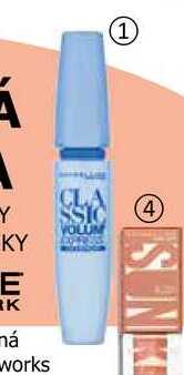 MAYBELLINE Volume Express voděodolná řasenka  