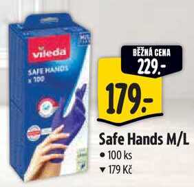 Safe Hands M/L, 100 ks 