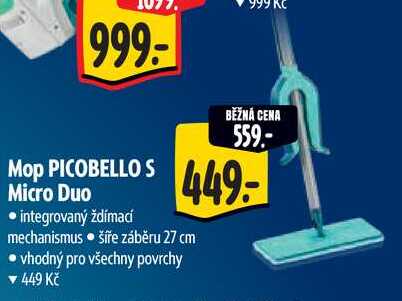 Mop PICOBELLO S Micro Duo 