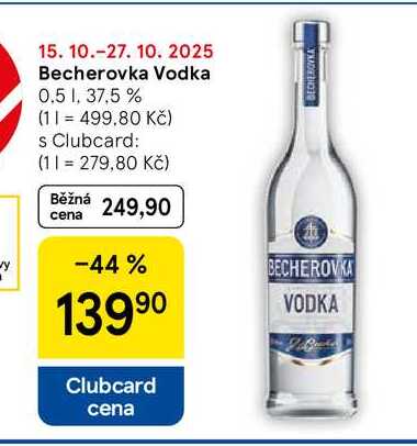 Becherovka Vodka, 0,5 l