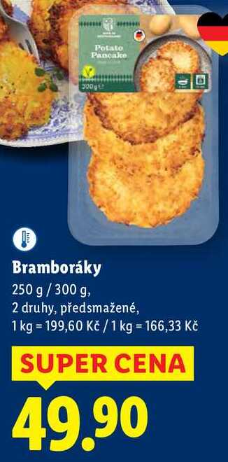 Bramboráky, 250 g/300 g
