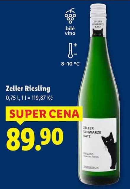Zeller Riesling, 0,75 l