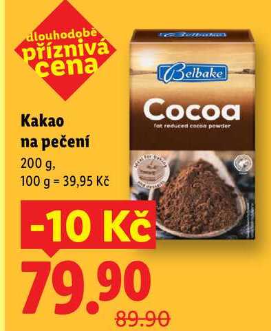 Kakao na pečení, 200 g