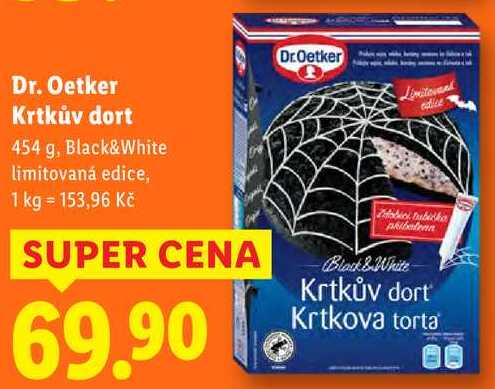 Dr. Oetker Krtkův dort, 454 g