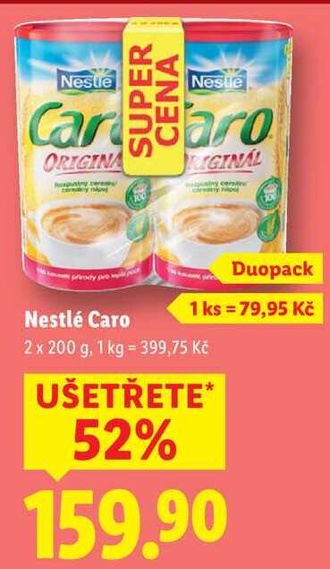 Nestlé Caro, 2x 200 g