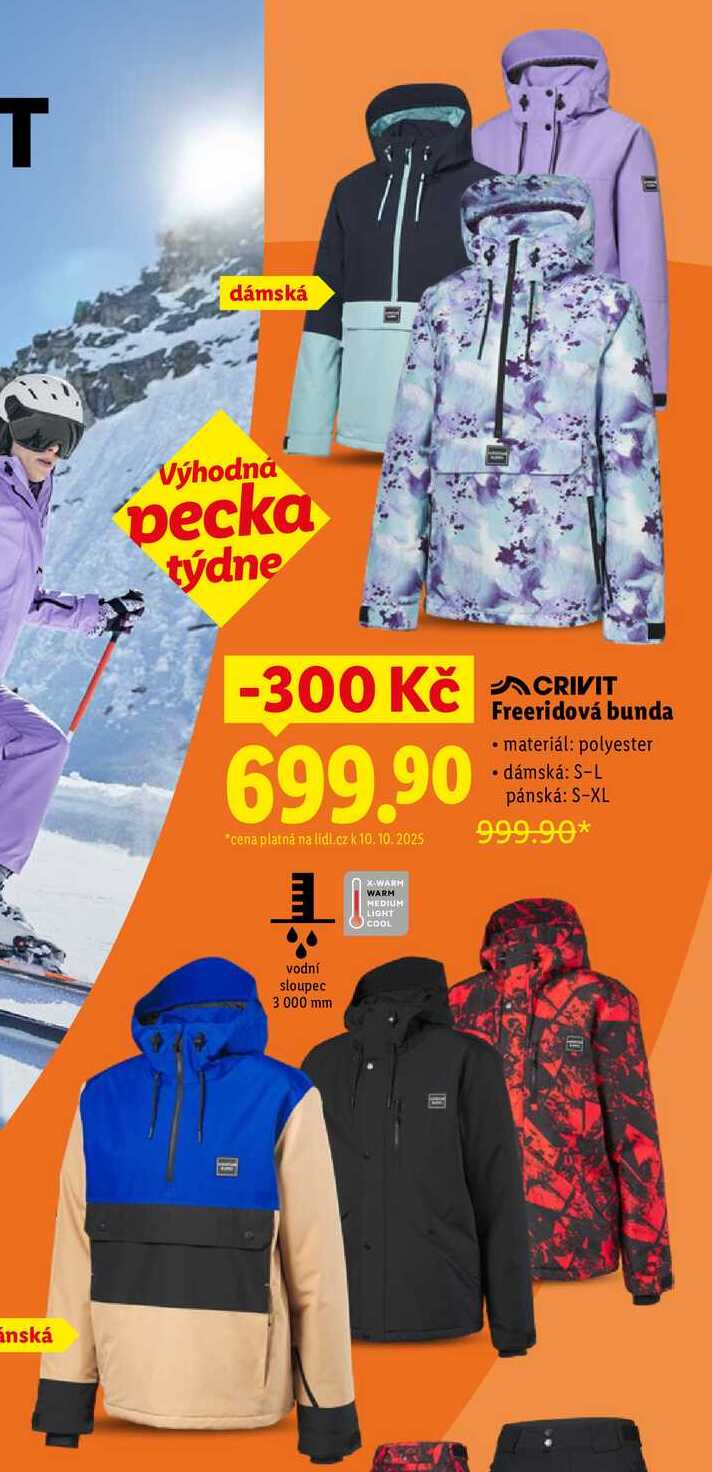 Freeridová bunda 