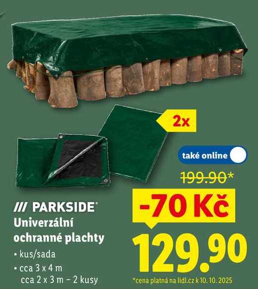 PARKSIDE Univerzální ochranné plachty 