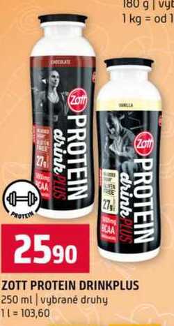 Zott protein drinkplus 250ml