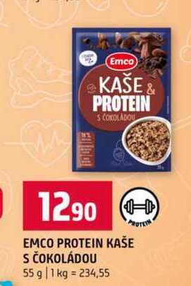 Emco protein kaše s čokoládu 55g