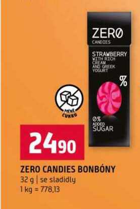 Zero candies bonbóny 32g