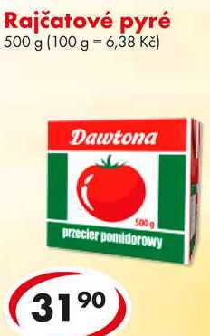 Rajčatové pyré, 500 g  
