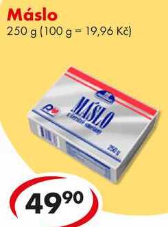 Máslo, 250 g  