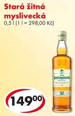 Stará žitná myslivecká, 0,5 l 