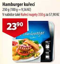 Hamburger kuřecí, 250 g