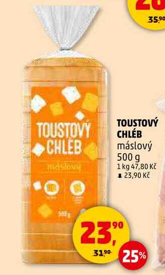 TOUSTOVÝ CHLÉB, 500 g 
