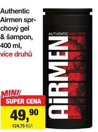 Authentic Airmen sprchový gel & šampon, 400 ml
