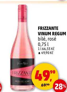 FRIZZANTE VINUM REGUM, 0,75 l