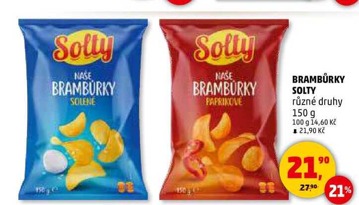 BRAMBŮRKY SOLTY, 150 g 