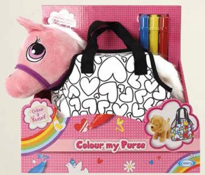 Sada na vybarvování taštičky