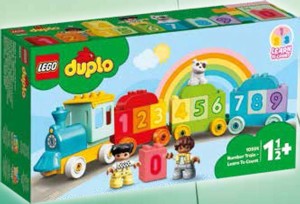 LEGO® DUPLO® 10954 Vláček s čísly - Učíme se počítat