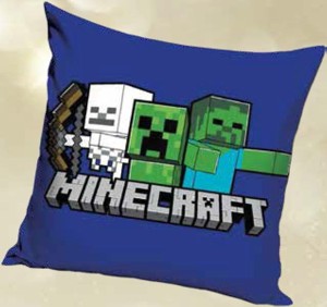 Dětský dekorační polštář Minecraft