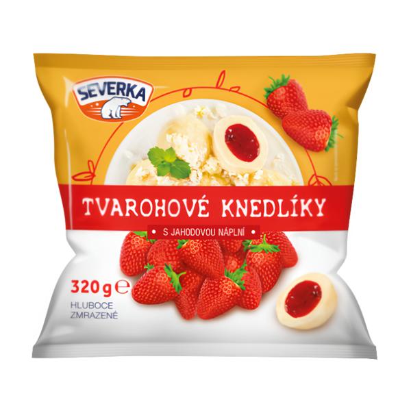 Severka Tvarohové knedlíky jahodové