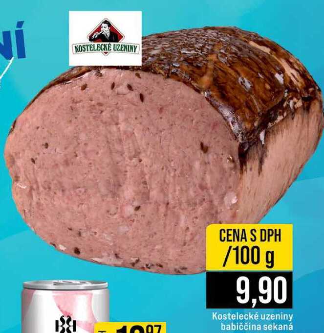 Kostelecké uzeniny babiččina sekaná 100 g