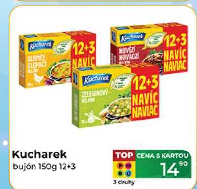 Kucharek bujón 150g 12+3