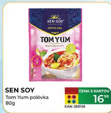 SEN SOY Tom Yum polévka 80g