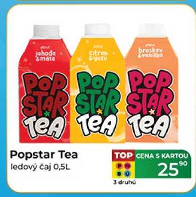 Popstar Tea ledový čaj 0,5L
