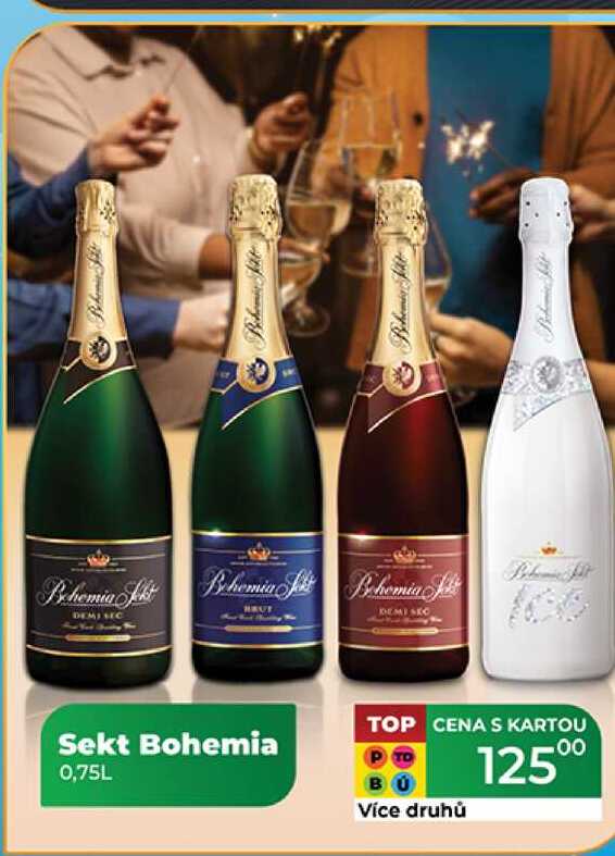 Sekt Bohemia P 0,75L