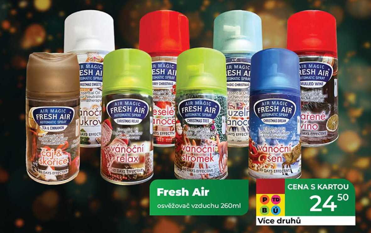 FRESH AIR osvěžovač vzduchu 260ml