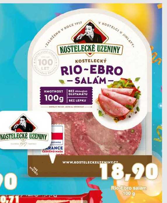 Rio-Ebro salám 100 g