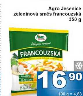 Agro Jesenice zeleninová směs francouzská 350 g