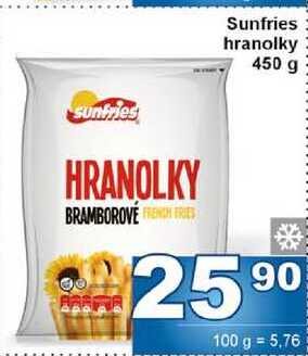 Sunfries hranolky 450 g