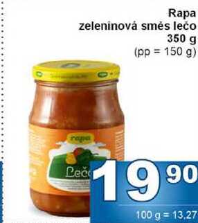 Rapa zeleninová směs lečo 350 g
