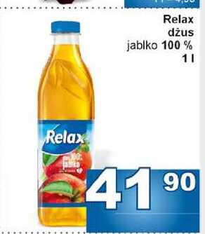 Relax džus jablko 100% 1l