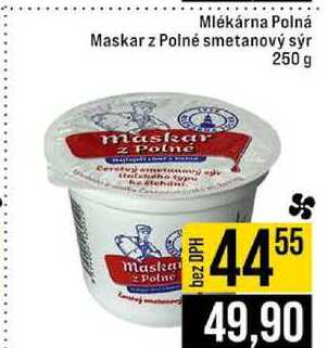 Mlékárna Polná Maskar z Polné smetanový sýr 250 g