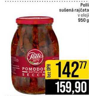 Polli sušená rajčata v oleji 950 g