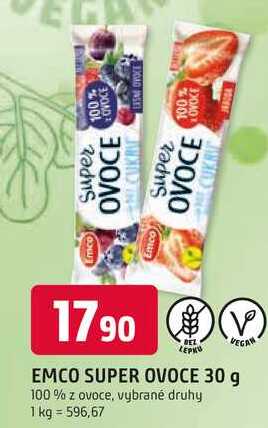 EMCO SUPER OVOCE 30 g