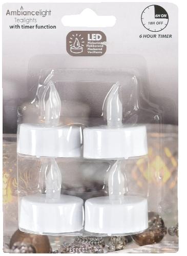 Čajové svíčky LED, 1 KS